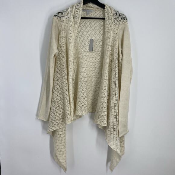Y2K Old Navy Wrap Crochet Knit Cardigan Women’s Xl/XXL Boho Grunge Western 995 - Picture 1 of 9